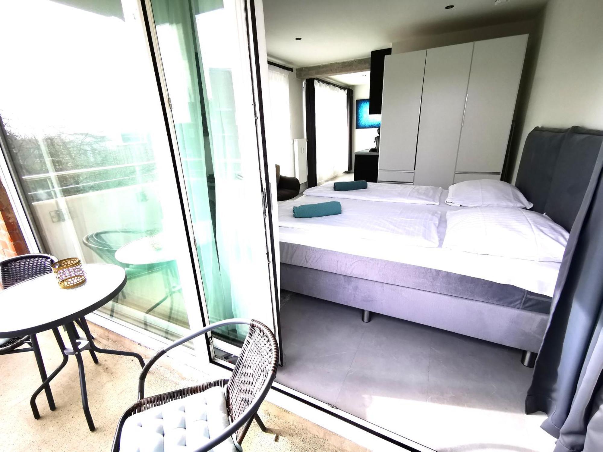 Hh 04 By Rockchair - Superhost Status - Modernes Mit Sonnigem Balkon & Premium Boxspringbetten In Winterhude - Geheimtipp Appartement